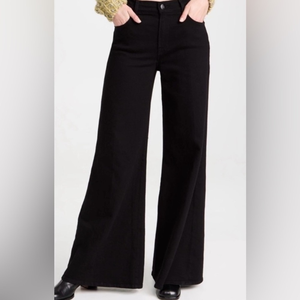 Frame le baggy palazzo Wide Leg Jeans black size 25